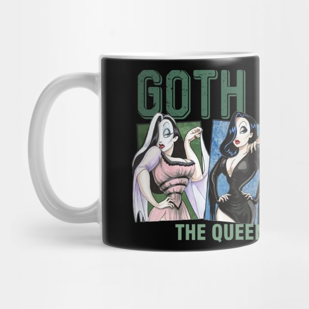 Goth Queens - the queen of horror by nikalassjanovic